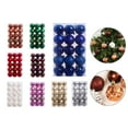 thumbnail image 4 of 30Pcs Christmas Ball Ornaments Hanging Balls Xmas Tree Decorations For Home Decor Wedding Party Supplies Noel Navidad 6Cm, 4 of 7
