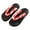 Red Round 37, variant on Traditional Japanese Style Wooden Clogs Slippers Blue Square 45