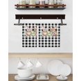 thumbnail image 3 of Easter Gnomes Kitchen Dish Towels for Drying Dishes Set of 4, Eggs Rabbit Ears Spring Daisy Buffalo Plaid Waffle Weave Microfiber Hand Tea Bathroom Towels Quick Dry & Absorbent Towel 15.7x23.6, 3 of 7