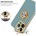 thumbnail image 4 of for iPhone 15 Pro Max Case, 15 Pro Max Case with 360° Ring Holder Kickstand Magnetic [Car Mount Support] Shockproof Anti-Slip Protective Electroplated Case for iPhone 15 Pro Max 6.7"-Grey, 4 of 16