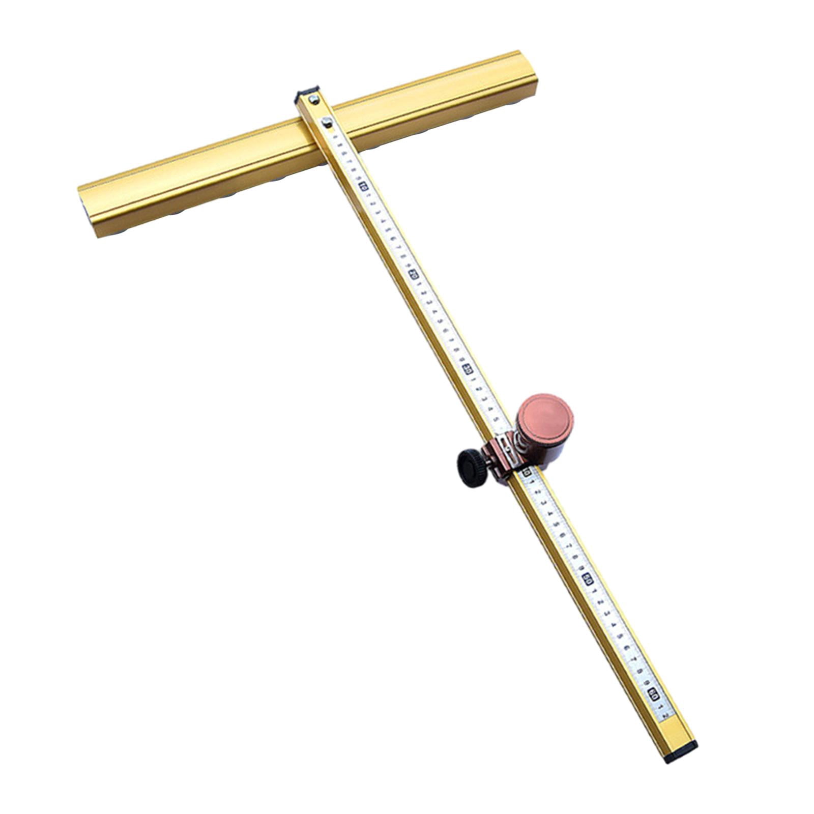 Milageto T Glass Cutter, Glass Breaker Adjustable Durable Tile Cutter, Floor Tile Cutting