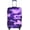 Purple Camouflage, variant on Purple Camouflage Elastic Washable Fun Pattern Travel Luggage Cover Suitcase Protector Medium (22-24 inch suitcase)
