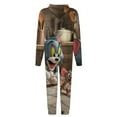 thumbnail image 5 of Tom And Jerry Unisex Onesie Pajamas Zipper Jumpsuit Hooded One Piece Sleepwear for Family Mens Womens, 5 of 8