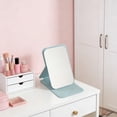 thumbnail image 4 of Dvkptbk mini mirror Foldable Hand Mirror Portable Makeup Mirror Vintage Style Compact Mirror Large Princess Vanity Mirror Folding Cosmetic Mirror, 4 of 6
