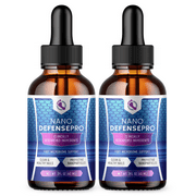 (2 Pack ) Nano Defense Pro Antifungal Liquid for Toenail Fungus Drops Official Formula Nanodefense Pro Solution for Toe Nail Fungus, Extra Strength Formula New Blend Fast Acting (120ml)