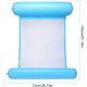 thumbnail image 2 of Hamaca de agua flotante inflable cama hamaca de agua cama flotante hamaca de agua flotante multiusos, para fiesta de verano natación playa vacaciones adultos niños juguete de agua (azul) JFHHH pequeña, 2 of 5