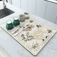 thumbnail image 1 of Super Antiskid Large Kitchen Absorbent Draining Mat Super Absorbent Draining Coffee Dish Drying Mat Quick Dry Bathroom Drain Pad, 1 of 5