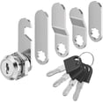 thumbnail image 1 of Letterbox Lock 4 Keys - with 5 Different Lock Plates for Mailboxes and More, 1 of 5