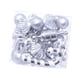 thumbnail image 4 of 16 adornos colgantes navideños para colgar, colección de regalos para interiores Plata, 4 of 9