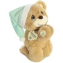 Aurora - Medium Brown Precious Moments - 10" Charlie Prayer Bear - Inspirational Stuffed Animal