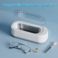 thumbnail image 5 of Eltruqan Ultrasonic Jewelry Cleaner, Professional Ultrasonic Cleaner Machine 12oz 46KHz, for Rings, Glasses, Jewelry, White, 5 of 8