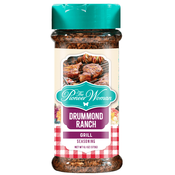 The Pioneer Woman Drummond Ranch Grill Seasoning 6.1 oz Walmart