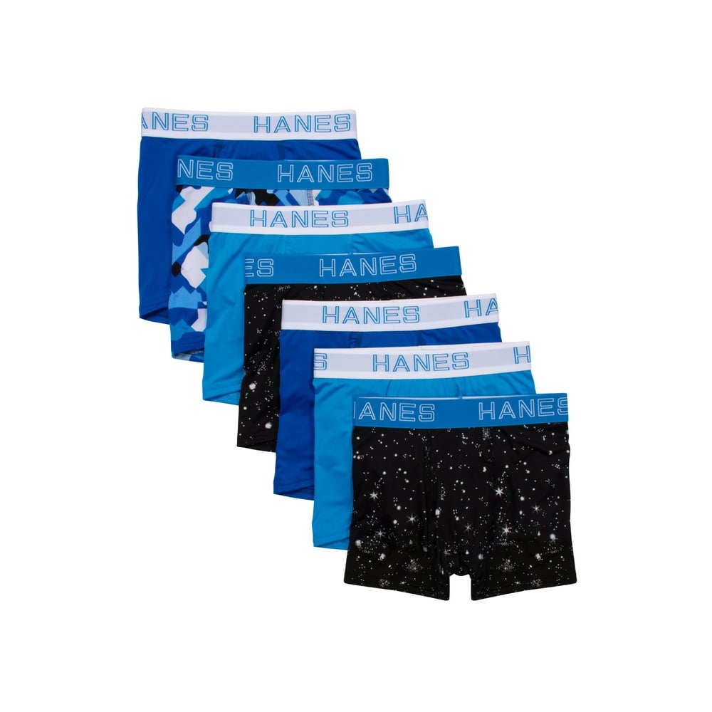 Hanes Hanes Boys Underwear, 5 + 2 Bonus Pack Tagless XTemp