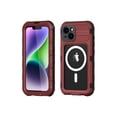 thumbnail image 1 of iPhone 14 Plus 6.7 inch Waterproof Case, MagSafe Compatible, Built-in Screen Protector IP68 Underwater Dustproof 360 Full Body Shockproof Protective Cover, 1 of 7