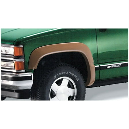 Bushwacker 88-99 Chevy C1500 Extend-A-Fender Style Flares 2pc Covers OEM Flare Holes - Black