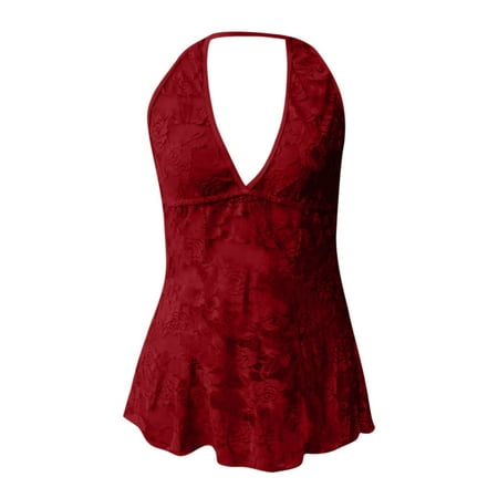 

Edvintorg Sexy Femme Dress Clearance Women s Sexy Halter Lace Sling Dress Sexy Nightdress Sexy Lingerie
