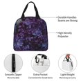 thumbnail image 3 of Bingfone Lilac Print Lunch Bag Insulated Lunch Box, Small Leakproof Cooler Food Lunch Containers Reusable High Capacity Lunch Tote Bags for Work, Travel, Outdoor, 3 of 5