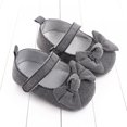 thumbnail image 3 of Infant Baby Girls Shoes Cute Non-Slip Soft Sole Bowknot Princess Dress Mary Jane Flats Toddler First Walker Baby Sneaker Shoes, 3 of 5