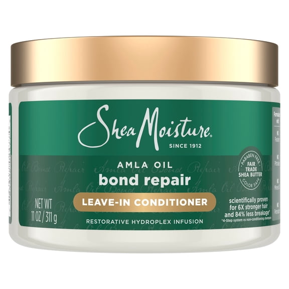 SheaMoisture Bond Repair Leave-In Conditioner and Amla Oil,11 oz