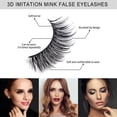 thumbnail image 4 of Fiudx Pegatinas, Delineadores y Ojos En Alas Brillantes, Pestañas Postizas Largas y Gruesas, Maquillaje de Aspecto Natural, Ideal para Fiestas y Bodas, Selfies Perfectas, Aplicación Fácil, 10 Pares I, 4 of 7