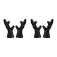 thumbnail image 4 of mmirethe 2pcs Easy To Install Antlers Sticker To Decorate Christmas Car Cute Waterproof black large 2Set, 4 of 6