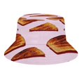 thumbnail image 1 of Pan Tostado Sombrero bucket para adultos, gorra de protección solar, sombrero de pescador plegable para viajes al aire libre, pesca y actividades de verano, 1 of 6
