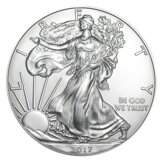 2017 American Silver Eagle 1 oz Silver Coin