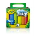 thumbnail image 3 of (2 pack) Crayola Washable Sidewalk Chalk, 24 Ct, Easter Basket Essential, Outdoor Toys, Easter Gifts for Kids, Asstd. Colors, 3 of 11
