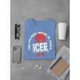 thumbnail image 3 of Frosty ICEE Wave Delight - Coldest Drink Town Graphic Men's T-shirt, 3 of 4