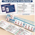 thumbnail image 4 of Wrongduck 2026 Mahjong Cards Set of 4 Official Revision Large Print Mah Jongg Rule Guide Cards for Game Nights, 4 of 5