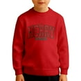 thumbnail image 1 of TBWNWG Robe de l\'Action de Grâce Filles, Garçons Chandail à Manches Longues Col Rond Imprimé Doublé Doux chandail Thermique pour Enfants Tenue Décontractée d'Hiver, Tailles 3-4 Ans, 1 of 5