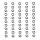 thumbnail image 1 of Tuercas roscadas, 50 piezas de tuercas hexagonales A2-70 Kit surtido de tuercas hexagonales Tuercas roscadas de acero inoxidable Eficiencia maximizada Jadeshay  A, 1 of 8