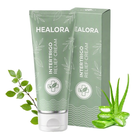 Healora Intertrigo Cream, Skin Fold Barrier Cream, Moisture & Friction Protection for Under‑Breast Thigh Abdomen Underarm Skin Areas