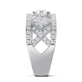 thumbnail image 3 of DIAMOND CLUB 2.21 Carat Lab Grown Round Diamond Anniversary Band Ring in 14K White Gold (VVS, F Color) – 81 Stones, Timeless Eternity Style, Sizes 5, 3 of 4