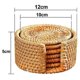 thumbnail image 2 of Rattan coasters, elegant handmade braided coasters, holiday party rattan tea cup creative kitchen table items, 2 of 5