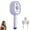 Purple, variant on Electric Spray Air Cushion Massage Comb, Anti-Static Air Cushion Hair Brush for Long and Short Hair, Helps Reduce Frizz and Nourish Hair