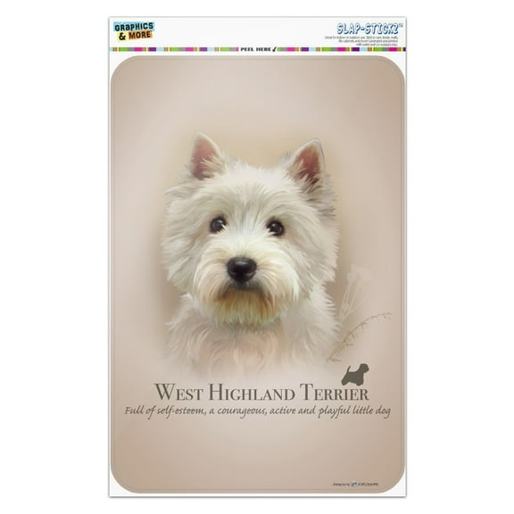 West Highland Terrier Westie Dog Breed Home Business Office Sign