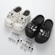 thumbnail image 5 of Flor de zapato desmontable irregular (sin zapatos), decoración de dijes para zapatos, dije de cristal de diamante brillante de lujo, regalo de fiesta de cumpleaños para mujeres, 5 of 5