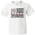 thumbnail image 3 of Inktastic Head and Neck Cancer Awareness- Flag and Ribbon Youth T-Shirt, 3 of 5