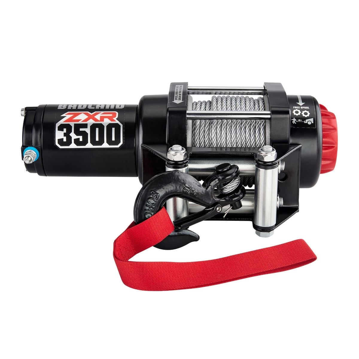 3500 Lb Atv Powersport 12v Winch With Automatic Load Holding Brake Walmart Com
