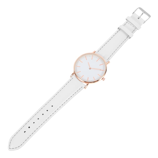 Reloj de moda para mujer, reloj con correa de PU para mujer, relojes casuales para mujer, reloj de pulsera