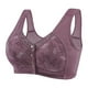 thumbnail image 1 of WILLBEST Paquete De Brasier Para Mujer Sujetador De Mujer Con Hebilla Frontal Y Borde De Encaje Sin Aro De Acero, Ajuste Sin Costuras, Para Yoga, Dormir, Talla Grande 334, 1 of 2