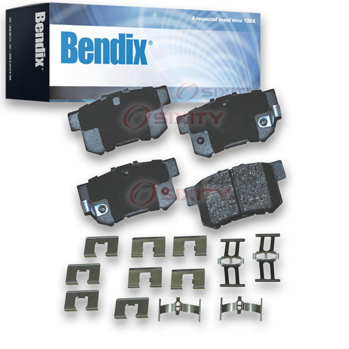 Disc Brake Pad Set Fits select: 2005-2015 HONDA CIVIC, 1997-2007 HONDA ACCORD
