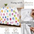 thumbnail image 5 of Rainbow Cabinet Curtains 35"W x 35"L, Colorful Boho Tainted Pattern Polka Dot Modern Sink Skirt for Bathroom Vanity Kitchen Self Adhesive, Dust-Proof Privacy Curtain for Shelves Closet Laundry Pantry, 5 of 9
