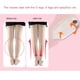 thumbnail image 3 of Plantillas Correctoras de Piernas Gel O/X 3 Pares de Soporte Magnético para Arco Diseño Ergonómico Alivia la Tensión Muscular Lavables y Reutilizables Anggrek Otros, 3 of 8