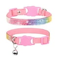thumbnail image 6 of Adjustable Sizes Personalized Color Rhinestone Cat Collars With Tie Girls Cat Collar With Metal Buckle Adjustable Puppy Collars For Cat As Pet Gift, 6 of 6