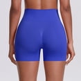 thumbnail image 4 of Women's High Waisted Seamless Biker Shorts Stretchy Yoga Workout Shorts, 4 of 6