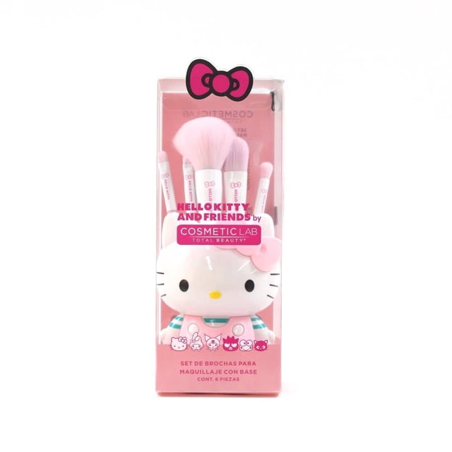 Set de Brochas para maquillaje con base Cosmetic Lab Total Beatuy
Hellokitty 5 Piezas