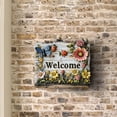 thumbnail image 5 of Adorno floral para colgar en la pared, para decorar el salón y el dormitorio. Elegante pieza de arte en madera para decorar la pared., 5 of 5
