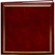 Album Fotografico Pioneer Leatherette Con Legatura A Vite: Formato 8.5x11, Colore Borgogna – Copertina In Ecopelle E Pagine Protettive